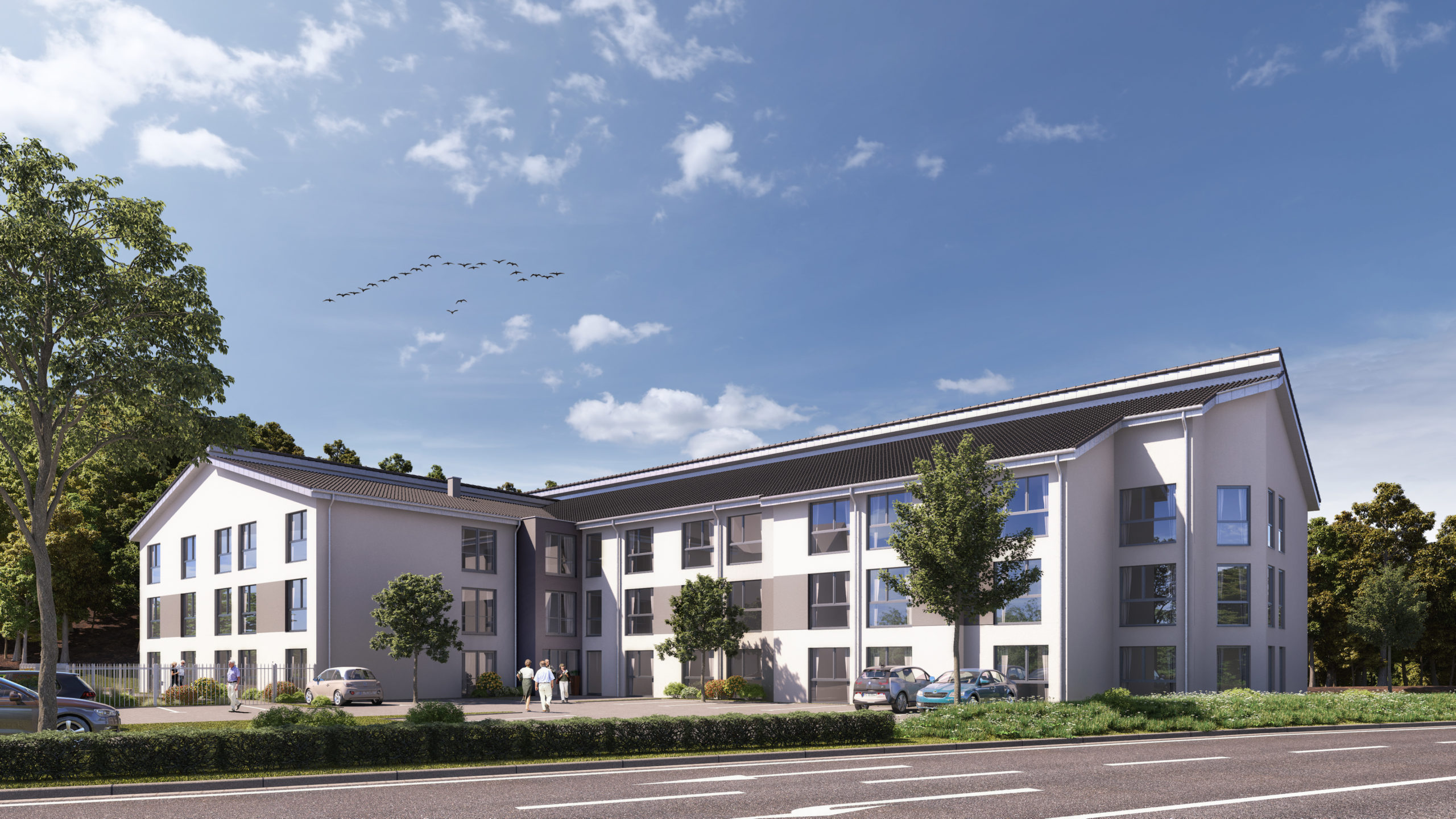 Hermann Schulten Referenzobjekt: PFLEGE- UND BETREUUNGSZENTRUM IN DROLSHAGEN, NORDRHEIN-WESTFALEN